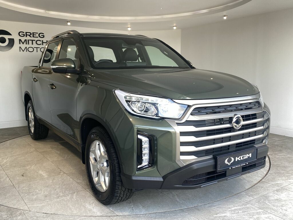 SsangYong Musso 2.2 Double Cab Pick Up Rebel CVZ8551 Green #3