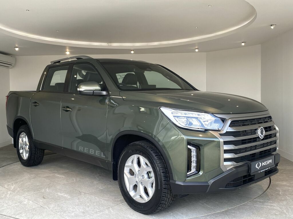 SsangYong Musso 2.2 Double Cab Pick Up Rebel Green