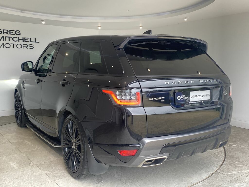 Land Rover Range Rover Sport 3.0 D300 Hse Silver YA21ZXJ Black #5