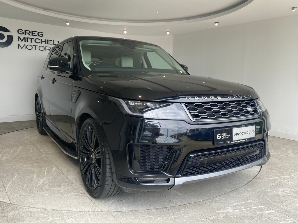 Land Rover Range Rover Sport 3.0 D300 Hse Silver YA21ZXJ Black #3