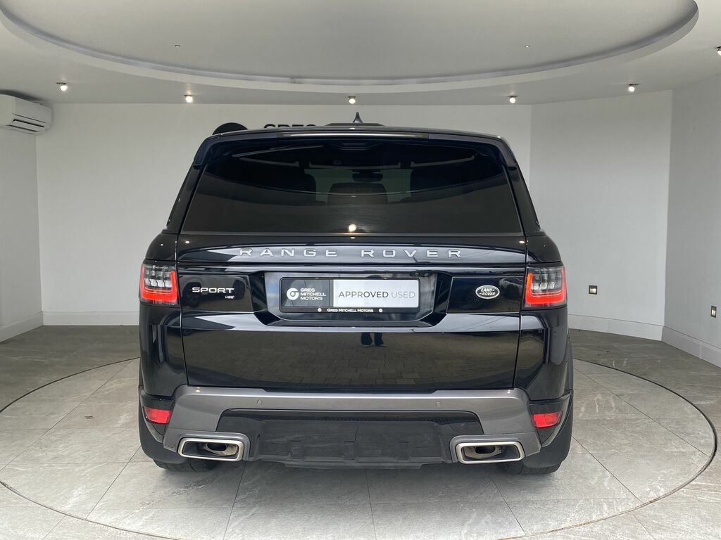 Land Rover Range Rover Sport 3.0 D300 Hse Silver YA21ZXJ Black #6