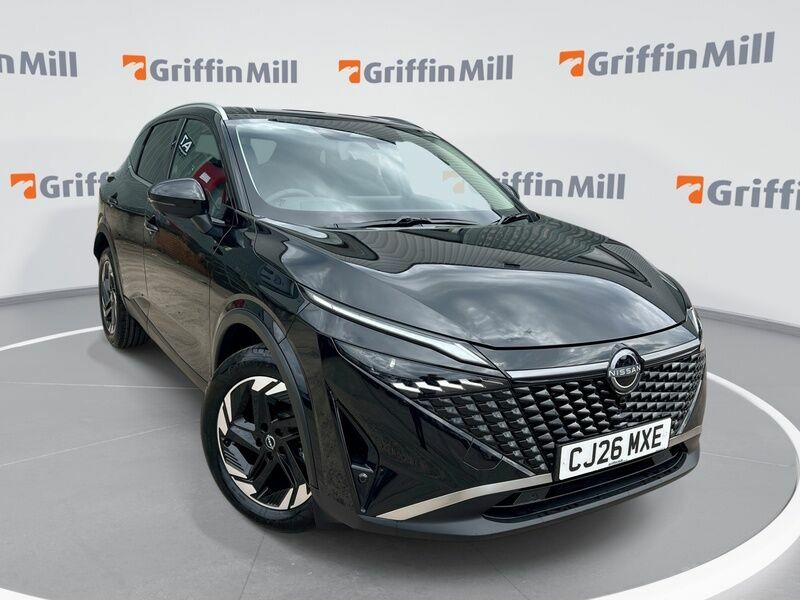 Nissan Qashqai 1.3 Dig-t Mhev N-connecta Suv Hybrid Ma Black