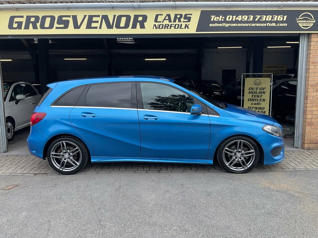 Mercedes-Benz B Class 1.5 B180d Amg Line Mpv 7G-dct Euro 6 S Blue