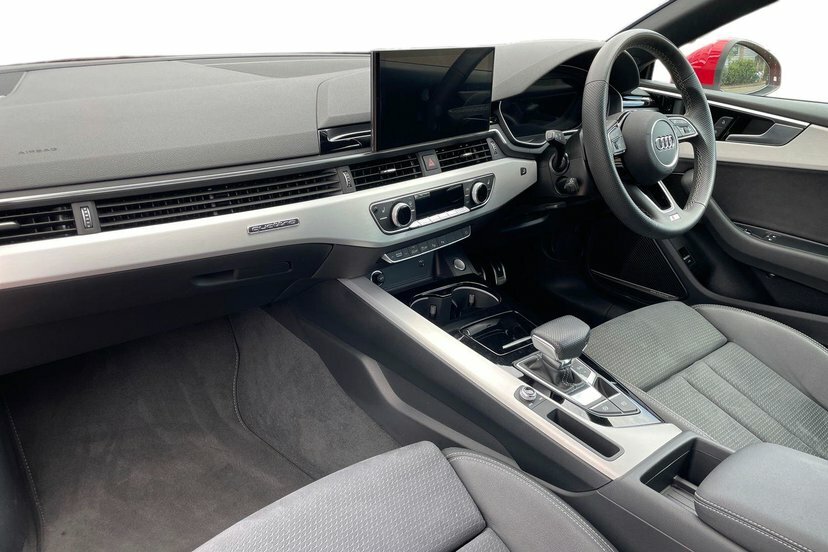 Audi A5 2.0 Tdi 40 S Line Coupe S Tronic Quattr Red #2