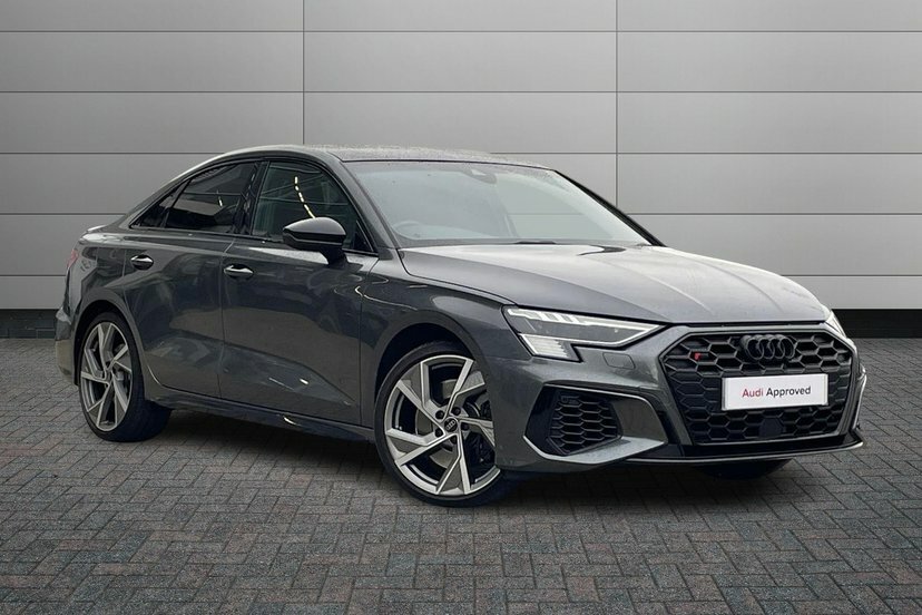 Audi S3 2.0 Tfsi Black Edition Saloon S Tronic Grey