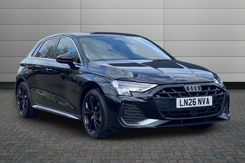 Audi A3 1.5 Tfsi 30 S Line Sportback S Tronic Black