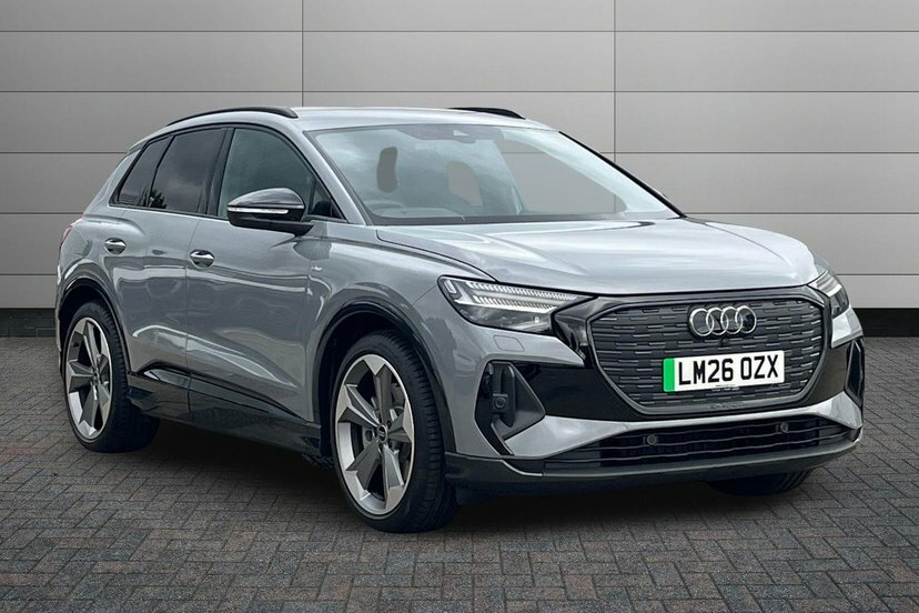 Audi Q4 E Tron 45 Black Edition Quattro 82Kwh Technology Grey
