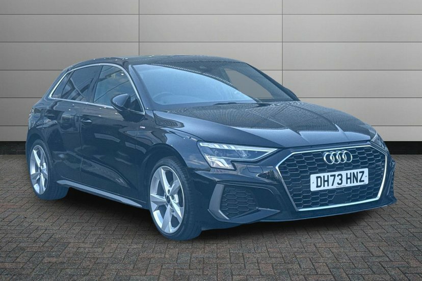 Audi A3 1.5 Tfsi 35 S Line Sportback S Tronic Black