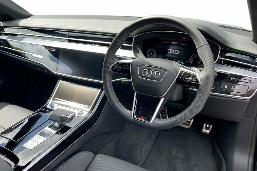 Audi A8 3.0 Tfsi V6 55 S Line Saloon Tiptronic Black #6
