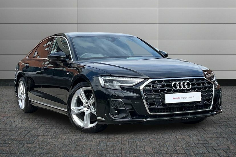 Audi A8 3.0 Tfsi V6 55 S Line Saloon Tiptronic Black