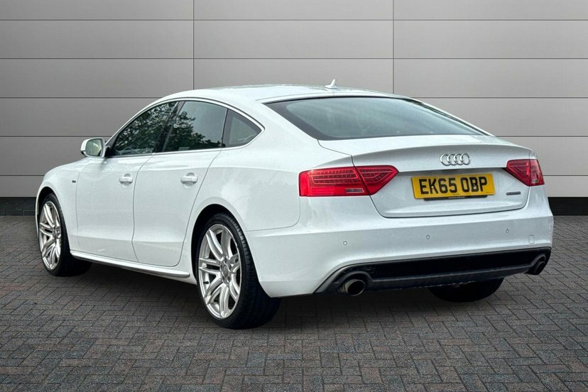Audi A5 2.0 Tfsi S Line Sportback S Tronic Quat White #3