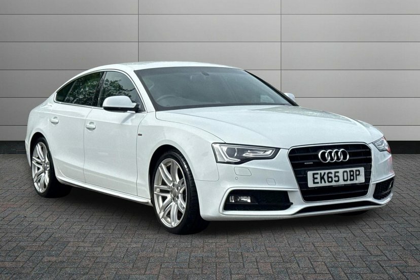 Audi A5 2.0 Tfsi S Line Sportback S Tronic Quat White
