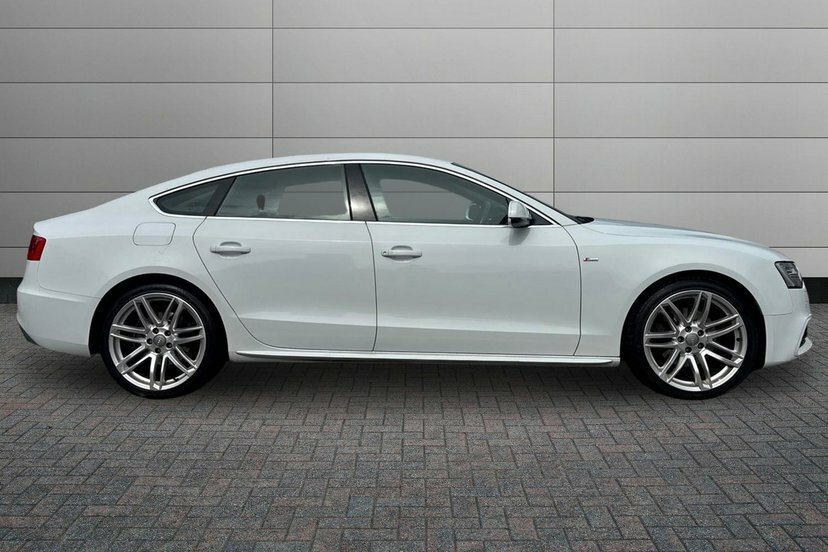 Audi A5 2.0 Tfsi S Line Sportback S Tronic Quat White #4