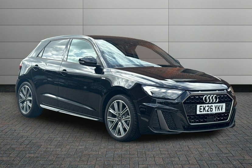 Audi A1 1.0 Tfsi 25 S Line Sportback S Tronic Black