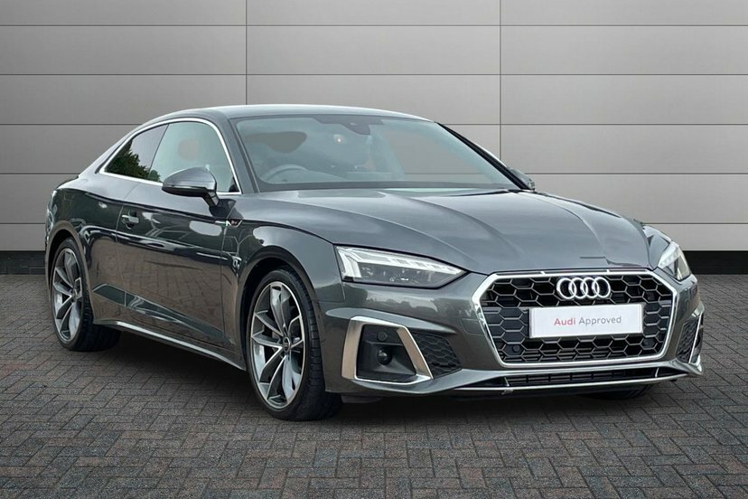 Audi A5 2.0 Tfsi 40 S Line Coupe S Tronic 204 Grey