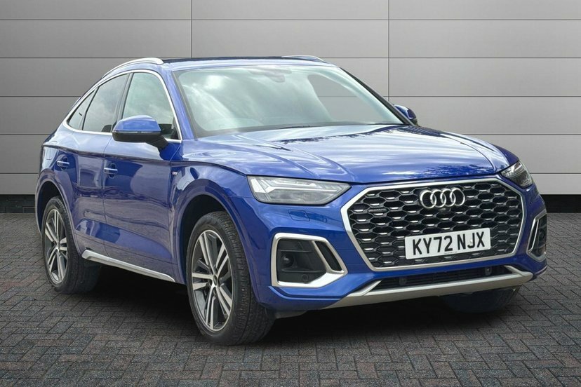 Audi Q5 2.0 Tfsi 45 S Line Sportback S Tronic Q Blue
