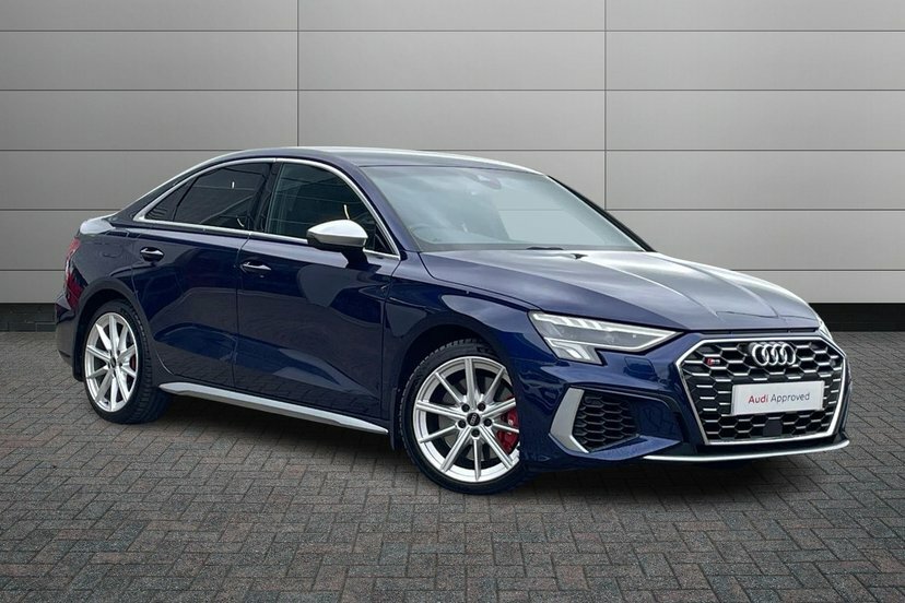 Audi S3 2.0 Tfsi Saloon S Tronic Quattro 310 P Blue