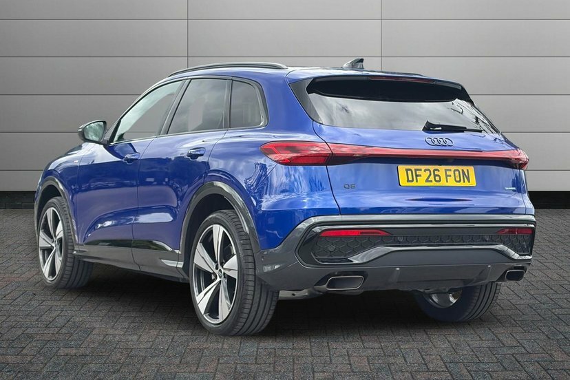 Audi Q5 2.0 Tfsi Black Edition Suv S Tronic Qua Blue #3