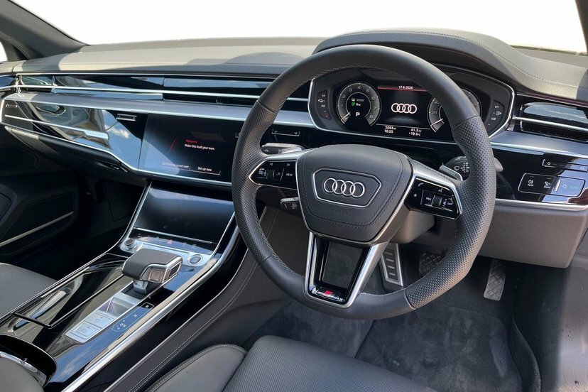 Audi A8 3.0 Tfsie V6 60 S Line Saloon Plug-in H Grey #6