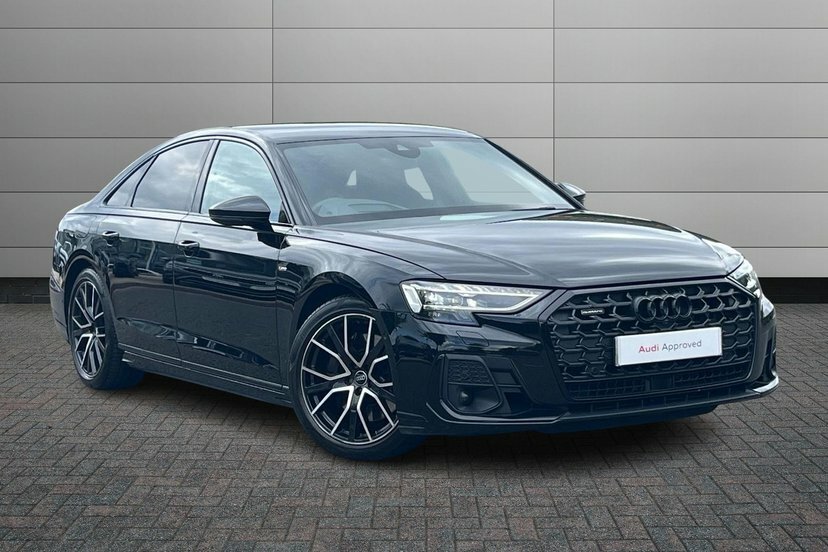 Audi A8 3.0 Tfsi V6 55 Black Edition Saloon Tip Black