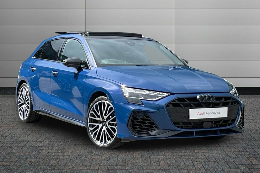 Audi S3 2.0 Tfsi Black Edition Sportback S Tron Blue