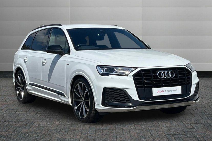 Audi Q7 3.0 Tfsi V6 55 Black Edition Suv Tiptro White
