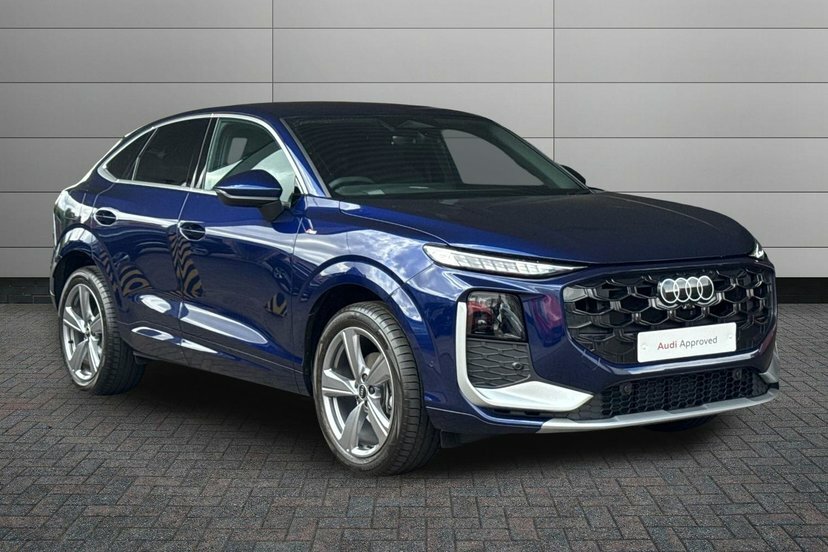 Audi Q3 1.5 Tfsi S Line Sportback S Tronic 150 Blue