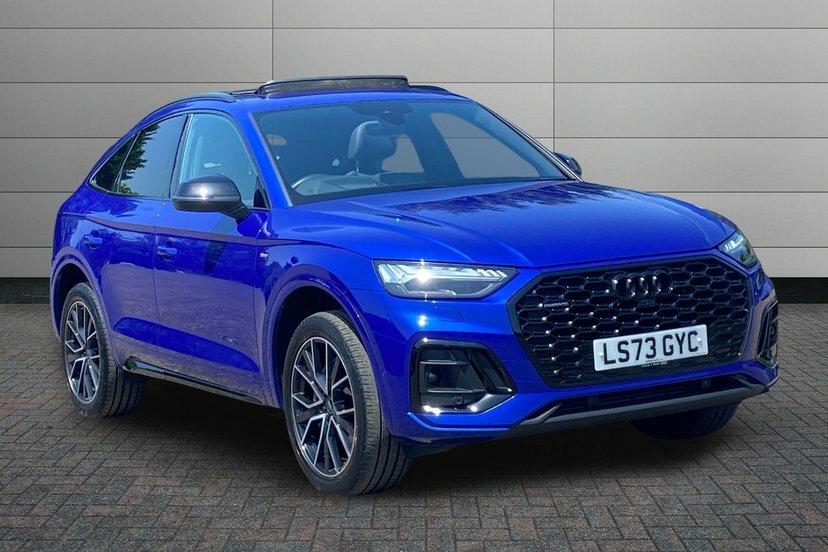 Audi Q5 2.0 Tfsi 45 Black Edition Sportback S T Blue