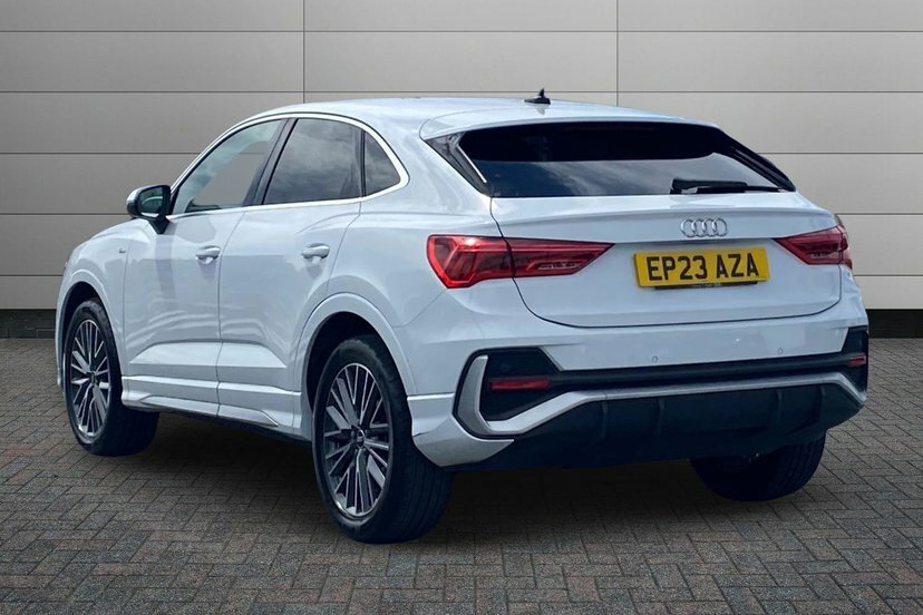 Audi Q3 1.5 Tfsi Cod 35 S Line Sportback S Tron EP23AZA White #3