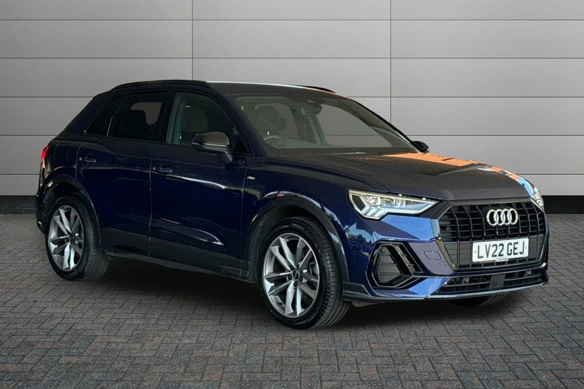 Audi Q3 1.5 Tfsi Cod 35 Black Edition Suv S Tro Blue
