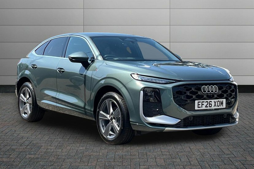 Audi Q3 1.5 Tfsi S Line Sportback S Tronic 150 Green