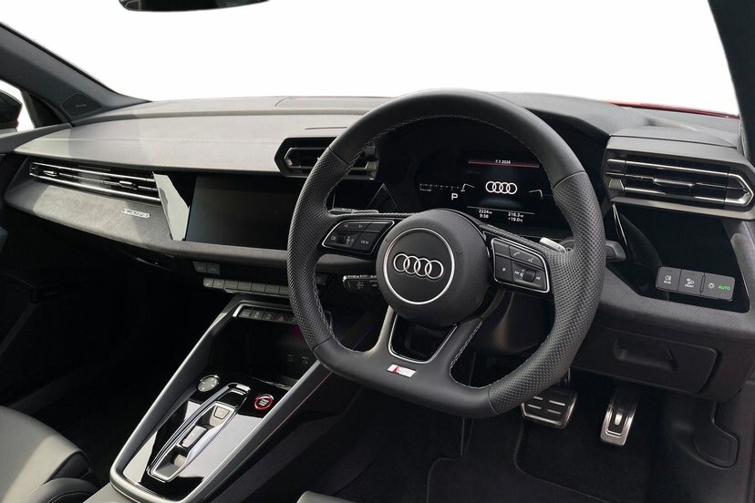 Audi S3 2.0 Tfsi Black Edition Saloon S Tronic Red #6