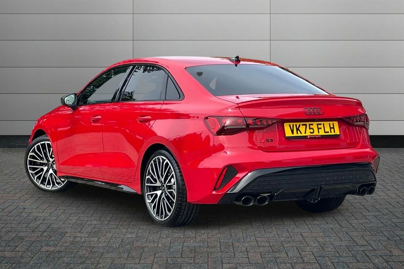 Audi S3 2.0 Tfsi Black Edition Saloon S Tronic Red #3