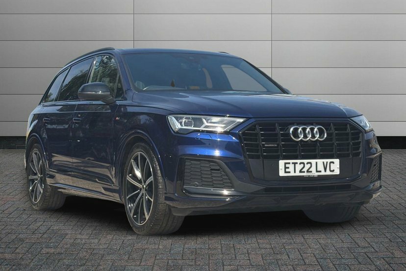 Audi Q7 3.0 Tdi V6 50 Black Edition Suv Tiptron Blue