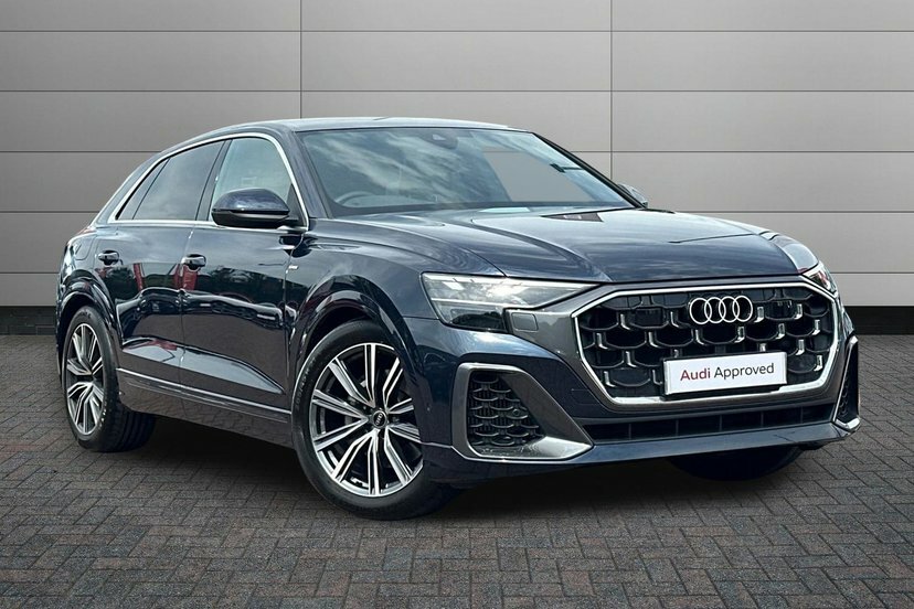 Audi Q8 3.0 Tfsi V6 55 S Line Suv Tiptronic Qua Blue