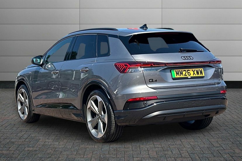 Audi Q4 E Tron 45 Black Edition Suv 82Kwh 286 MM26XWW Grey #3