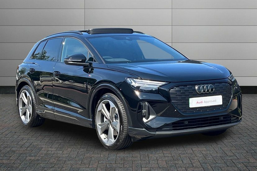 Audi Q4 E Tron 45 Black Edition Suv 82Kwh 286 LM26ZXJ Black
