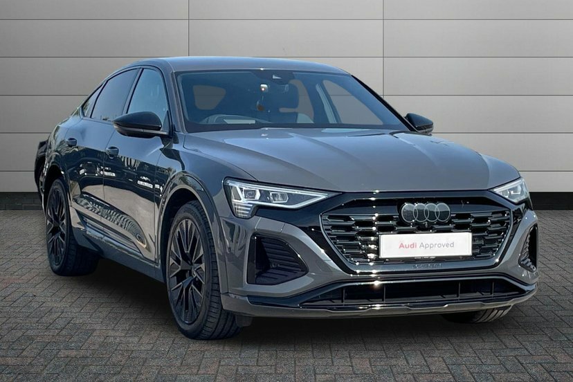 Audi Q8 e tron 50 Black Edition Sportback Quatt Grey