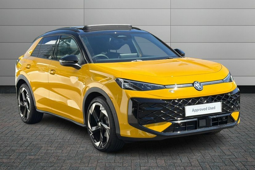 Volkswagen T-Roc 1.5 Etsi Mhev R-line Dsg Yellow