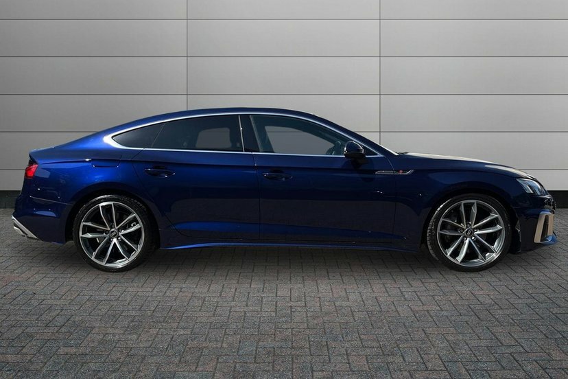 Audi A5 2.0 Tfsi 45 S Line Sportback S Tronic Q Blue #4