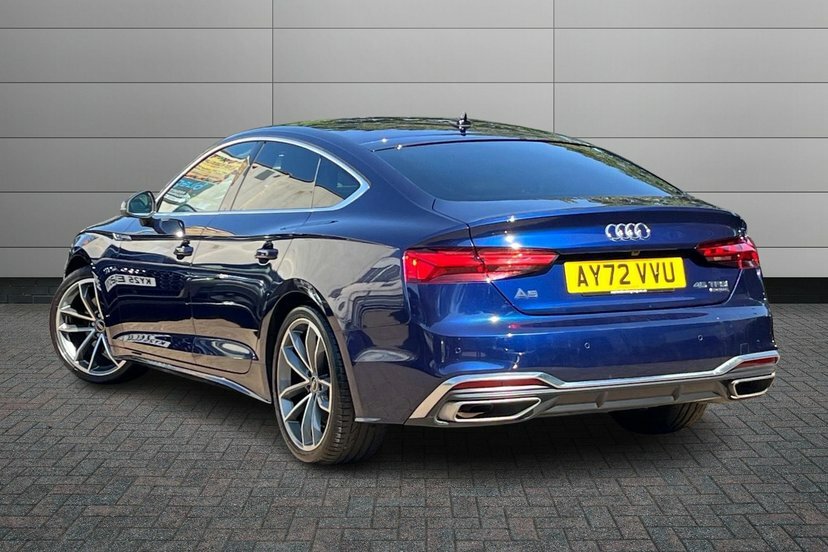 Audi A5 2.0 Tfsi 45 S Line Sportback S Tronic Q Blue #3