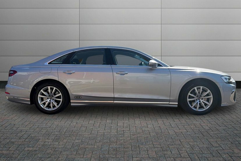 Audi A8 3.0 Tfsi V6 55 Sport Saloon Tiptronic Q Silver #4