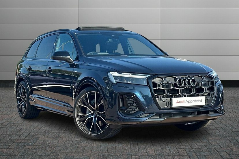 Audi Q7 3.0 Tdi V6 Black Edition Suv Tiptronic Blue