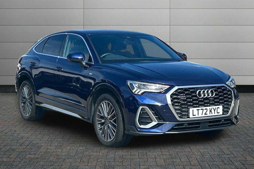 Audi Q3 2.0 Tfsi 45 S Line Sportback S Tronic Q Blue