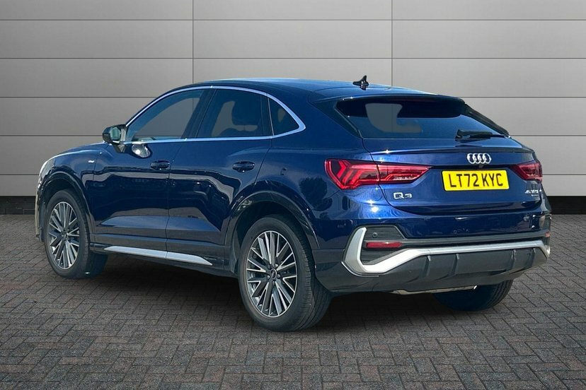 Audi Q3 2.0 Tfsi 45 S Line Sportback S Tronic Q Blue #3