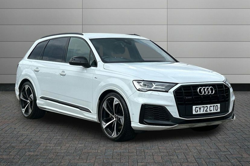 Audi Q7 3.0 Tfsi V6 55 Black Edition Suv Tiptro White