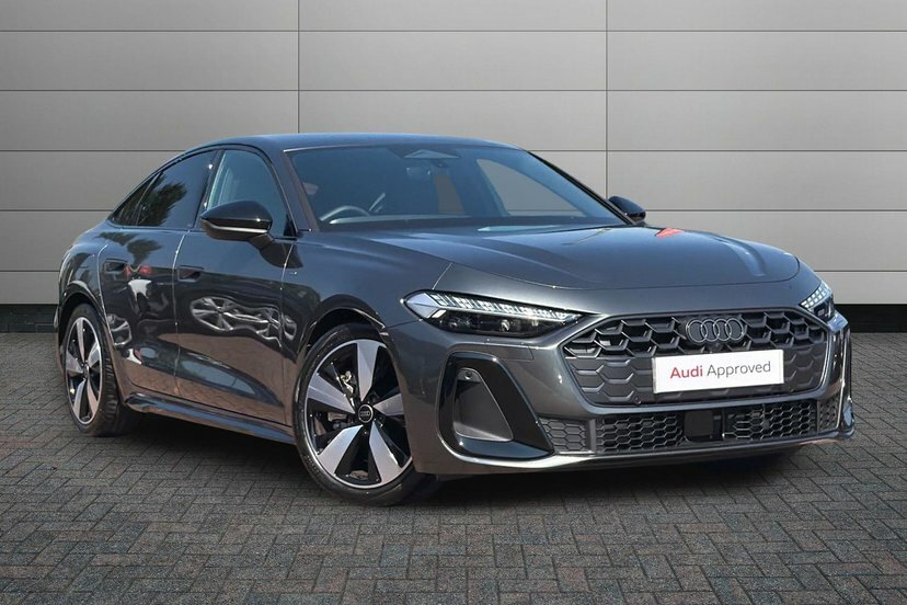 Audi A5 2.0 E-hybrid 25.9Kwh Black Edition Saloon Petr Grey