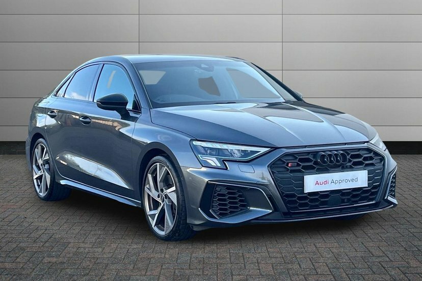 Audi S3 2.0 Tfsi Black Edition Saloon S Tronic Grey