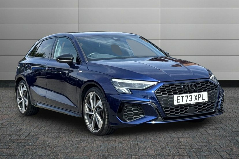 Audi A3 1.5 Tfsi 35 Black Edition Sportback S T Blue