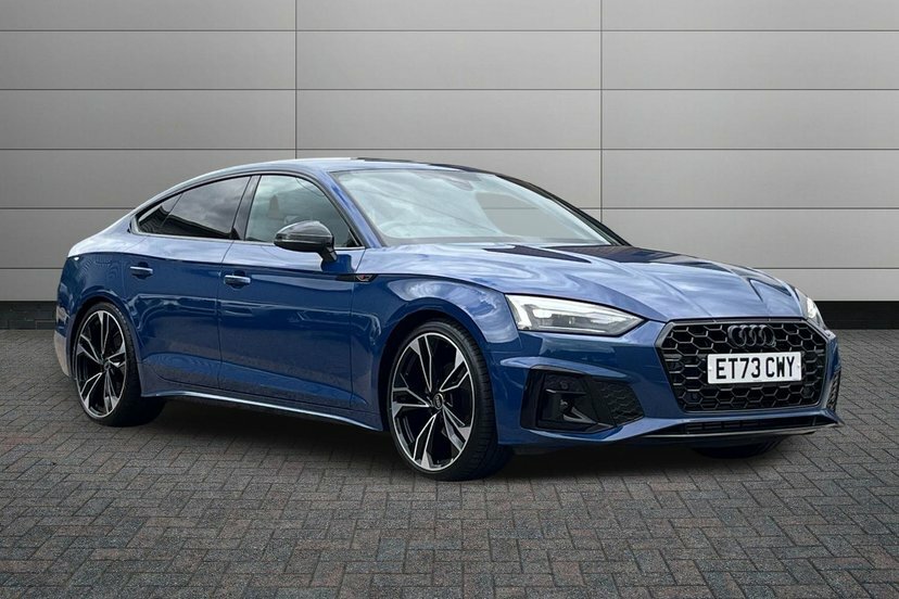Audi A5 2.0 Tfsi 35 Black Edition Sportback S T Blue